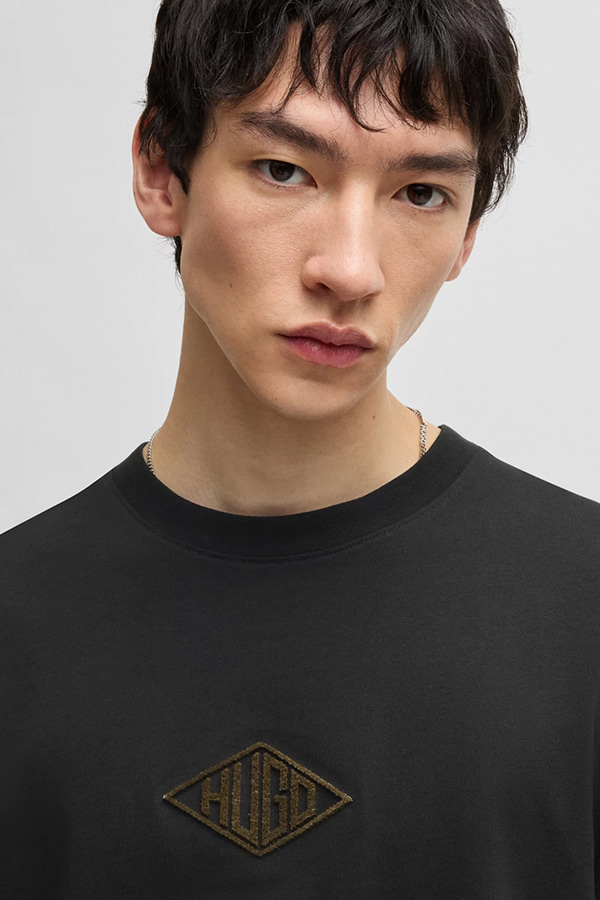 ΜΠΛΟΥΖΑ HUGO - 001 ΜΑΥΡΟ